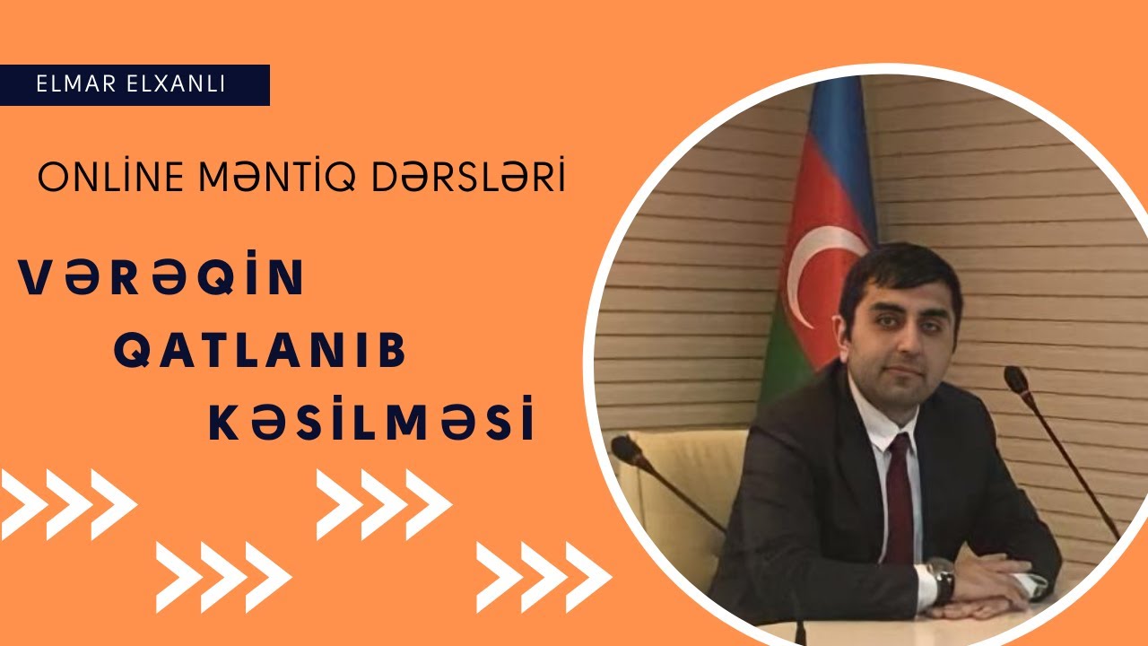 Ödənişsiz Məntiq dərsləri #19 | Vərəqin qatlanıb kəsilməsi | Elmar Elxanlı