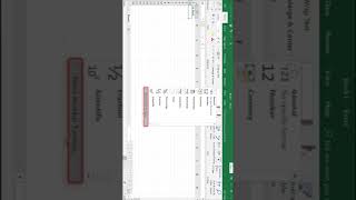 Cell Number Formatting #excel #exceltricks #exceltutorial #excelforbeginners #excelshorts