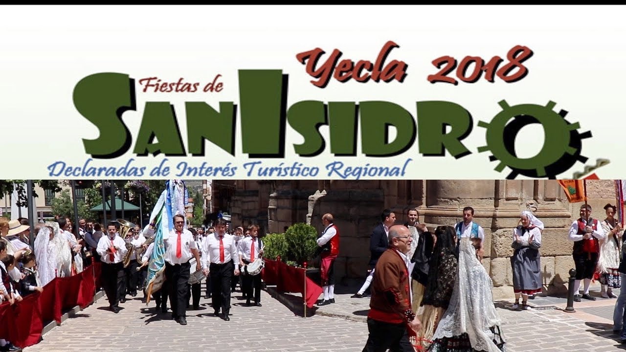 BANDA AAMY.   FIESTAS DE SAN ISIDRO DE YECLA.  DESFILE DE LA OFRENDA