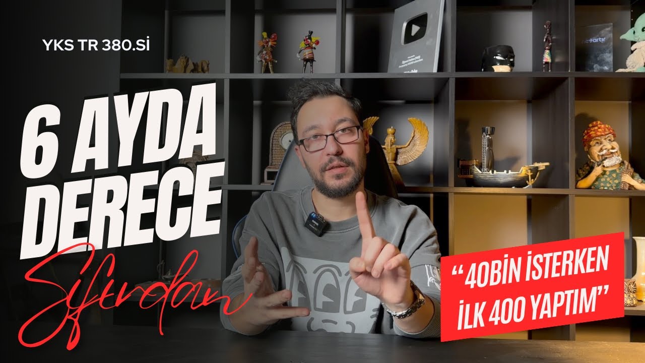 SADECE 6 AYDA NASIL SIFIRDAN DERECE YAPTIM ?