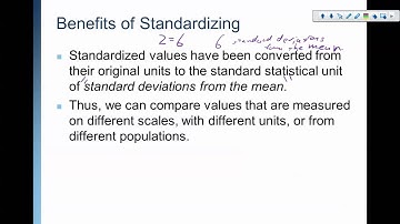 AP Stats: Chapter 6: Calculating Z-Scores