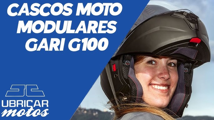 Casco Modular Garibaldi G100 Antracita Mate - Motofusión