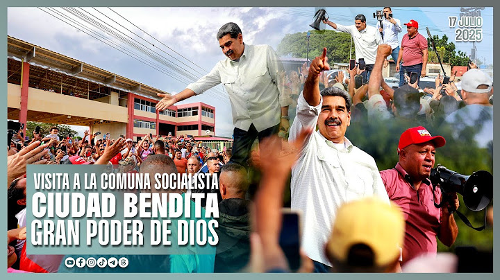 Nicolás Maduro | Visita a la Comuna Socialista Ciudad Bendita Gran Poder de Dios.