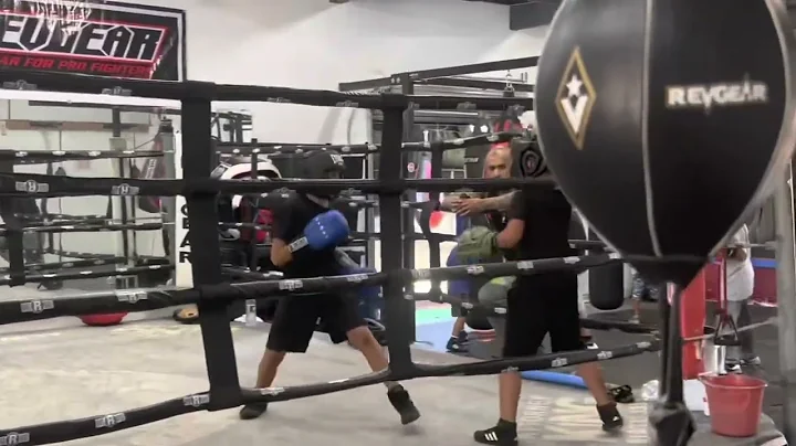 10 year old boxer Steven X Jimenez shows improveme...