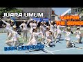 Bikin merinding  paskibra smkn 1 buduran raih juara umum lkbb galaksi 2024