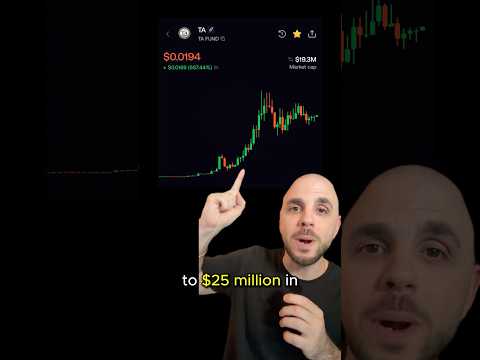 TA just pulled a 12x in fifteen minutes  #memecoins  #crypto #memecrypto #trading