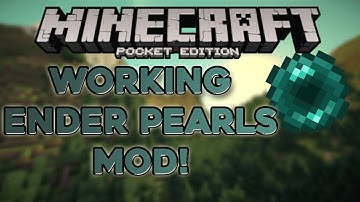 Functional Ender Pearls Mod! - Teleport Around Your World! - Minecraft PE (Pocket Edition) 0.14.0