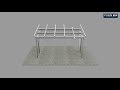 Carport Solar Mounting System installation Carport Solar Mounting System installation