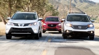 Toyota RAV4 vs Honda CR-V vs Mazda CX-5 | Compact Crossover Comparison