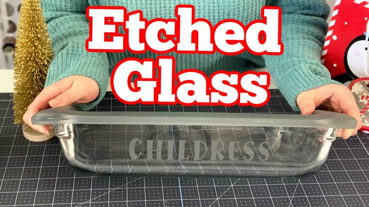 How To Etch Glass With Cricut - Must Have Mom