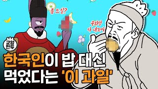 한국인 국룰 소울푸드였던 '이 과일'ㅣ과일의 세계사