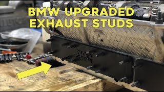 Installing Upgraded Exhaust Studs In Your BMW Bmw Engine Manifold Studs