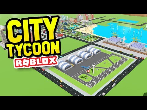 Building An Airport In Roblox City Tycoon Youtube - gamergirl roblox tycoons skyscraper
