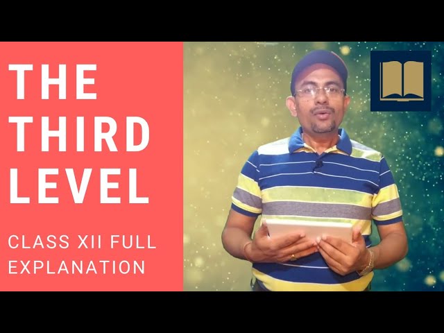 The Third Level | CBE Questions | NCERT Solution | Board Exam 2024
