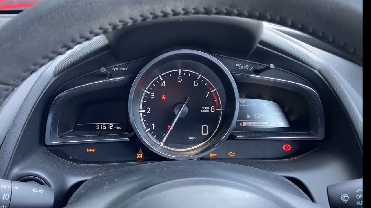 2018 Mazda 2 Service reset YouTube