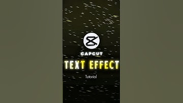 CAPCUT | TEXT EFFECT TUTORIAL 🥵🔥 | #shorts #tutorial #edit #viral