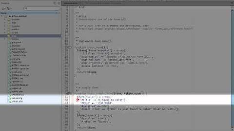 44. Creating a simple form (a Drupal how-to)