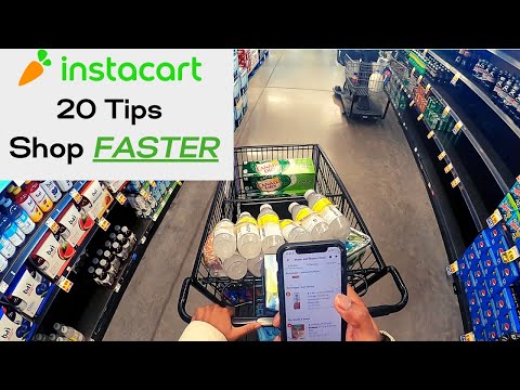 How To Shop Faster With Instacart | 20 Tips For Shoppers