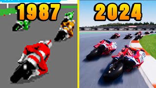 Evolution of MotoGP Games 1987-2024
