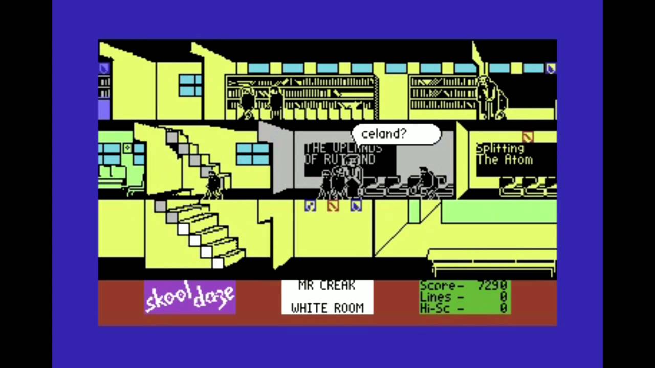 C64-Longplay - Skool Daze (720p) - YouTube