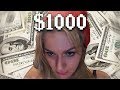 Sweet Erin Gets A $1000 Donation And Has No Reaction!