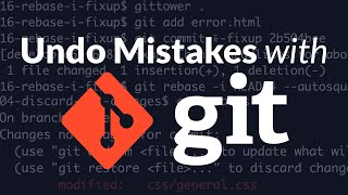 How to Undo Mistakes With Git Using the Command Line