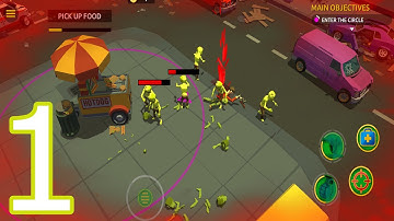 Zombie Blast Crew Gameplay Trailer and Walkthrough Part 1 (iOS, Android)