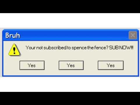 Making funny windows error messages