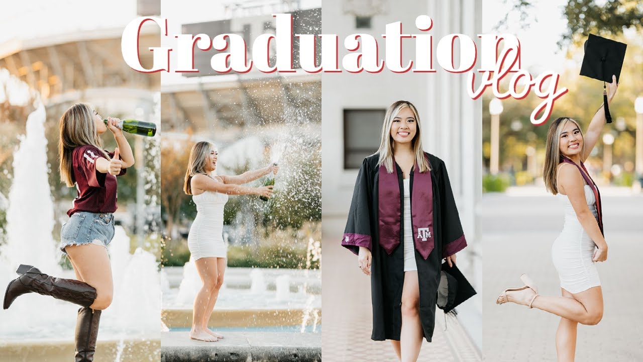 COLLEGE GRADUATION VLOG// TEXAS A&M UNIVERSITY