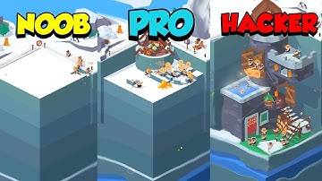 NOOB vs PRO vs HACKER - Idle Digging Tycoon Part 2