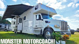 MONSTER Peterbilt Powered Super C Motorhome RV! Renegade by REV