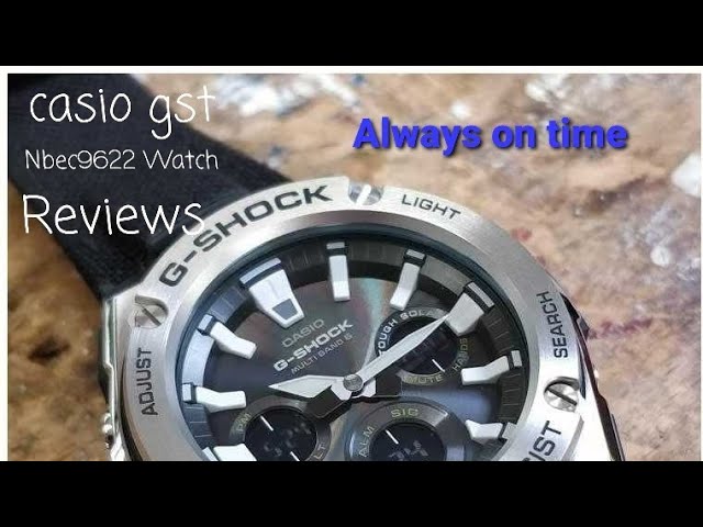 CASIO G-SHOCK G-STEEL GST-S130BC-1A3 - UNBOXING - YouTube