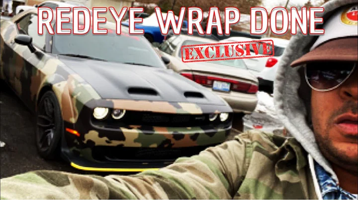 PICKING UP MY NEW WRAPPED HELLCAT REDEYE (PT 1)