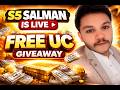 🔥 S5 Salman LIVE 🔴 | FREE UC Giveaway 💰 PUBG Mobile Live | Join Now! 😈