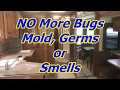 Totally Disinfect a MotorHome or RV in 1 Hour, Kills every Germ, Bug & Smell