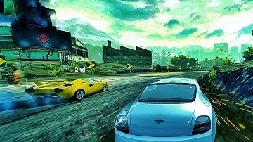 Bentley racing... nfs most wanted android gameplay... #mostwanted #sportscar #bentely