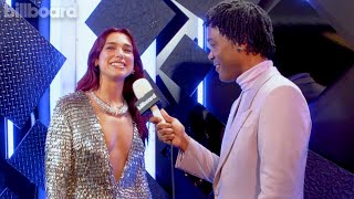 Dua Lipa On Being Apart Of 'Barbie,' Her Role In 'Argylle,' Red Hair & More | GRAMMYs 2024