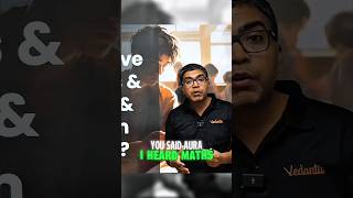 The Aura of Maths 🔥|#maths #education #vedantu #ytshorts #motivation #studentlife