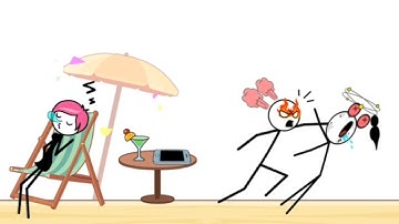 Dangling Man Beta ( WEEGOON) Gameplay Walkthrough - Funny Stickman - All Levels 1-40 Android.