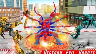 Spider Robot Car Game – Robot Transforming Games #4 - Android Gameplay screenshot 5