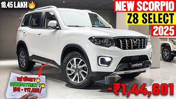New Mahindra Scorpio N Z8 Select 2025 Model - नई ऑन रोड किमत के साथ 🔥