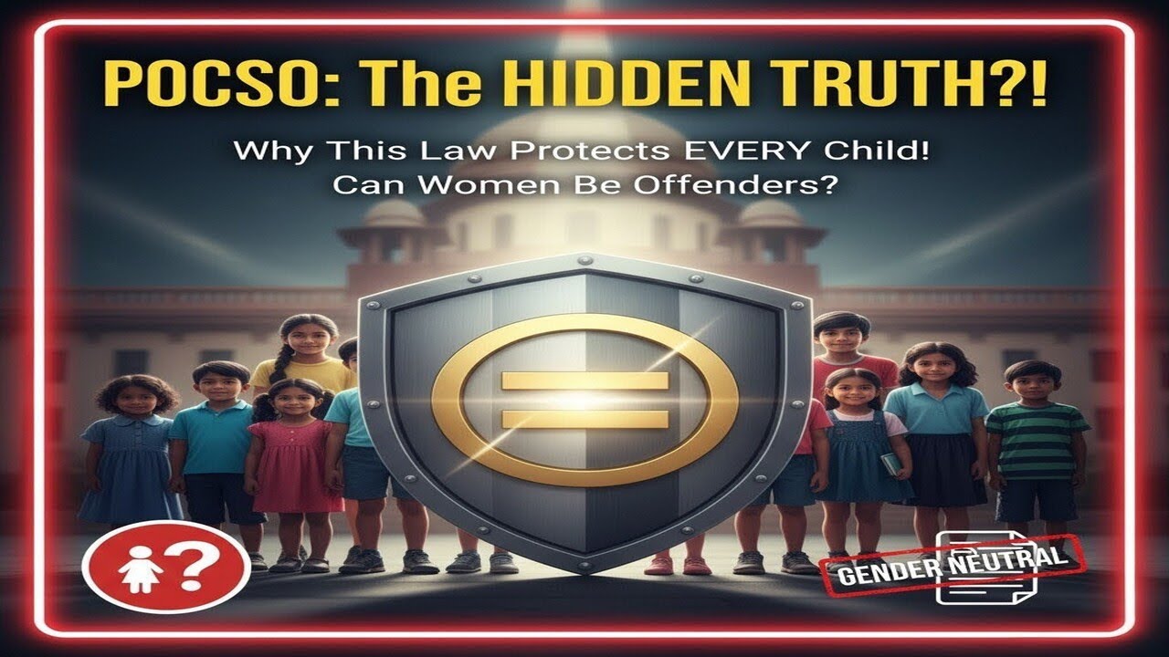 POCSO Act as a Gender-Neutral Statute: Intent & Child-Protection | # ...