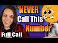 Angry scammer begs never call again  full call