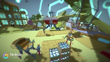 TILT BRUSH Virtual Reality Painting - concept art