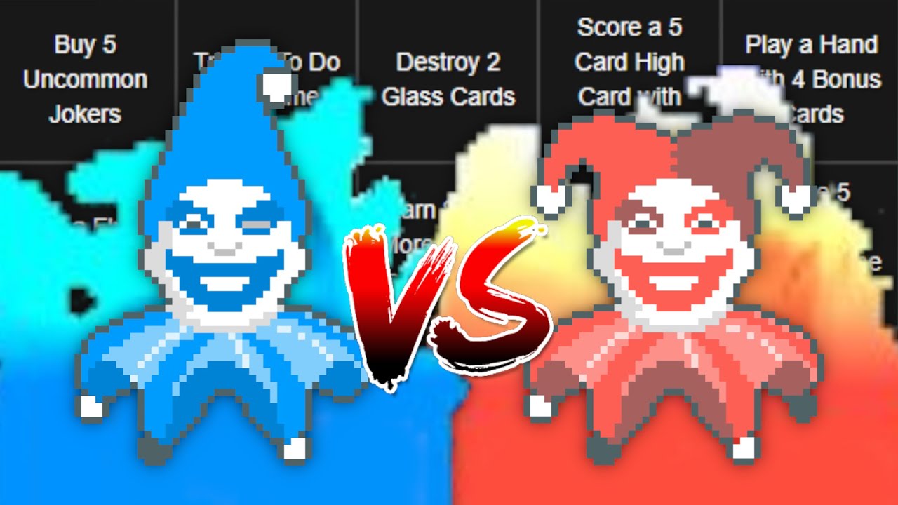 I Challenged @Rarran to a Balatro Bingo Race