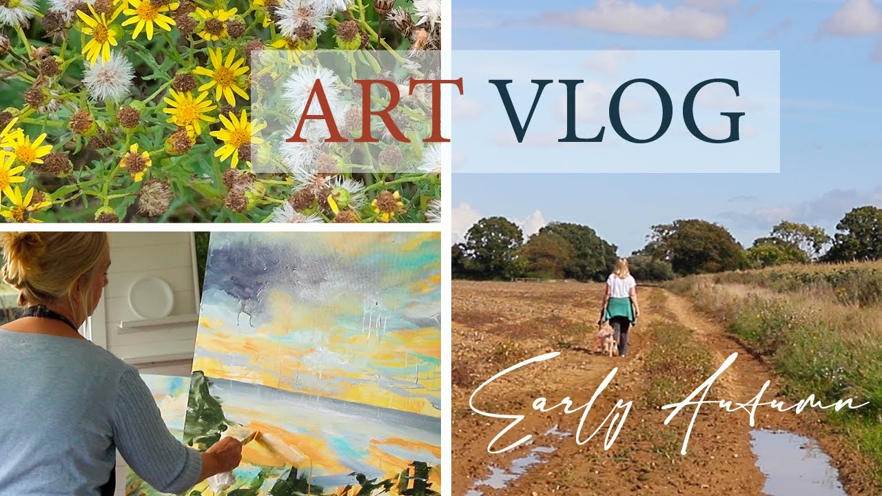 Art Vlog l Autumn l Commissions l Workshops l English Countryside l Slow Living l Nature l Sussex
