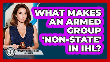 What Makes An Armed Group 