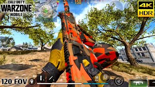 Poco F5 | COD Warzone Mobile | 🔥 New 120 FOV Settings 🔥| Best Rival-9 Built Gameplay (No Commentary)