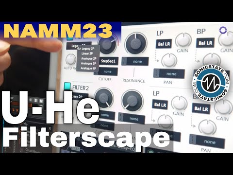 NAMM 2023   U-he Filterscape Bundle First Look