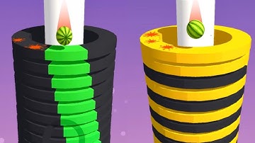 Stack Ball! All Levels Gameplay Android, iOS Game